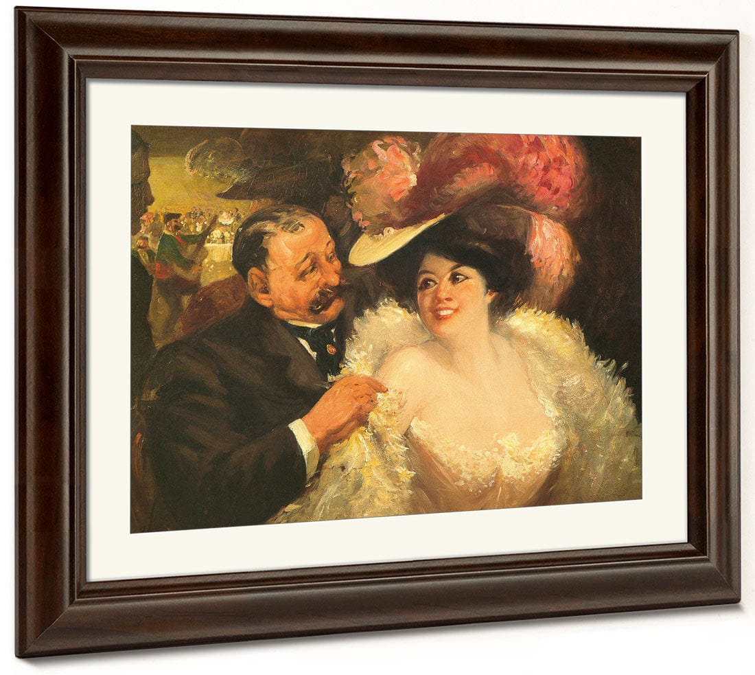 The Cafe Francis 1906 By George Luks Fine Art Print 2