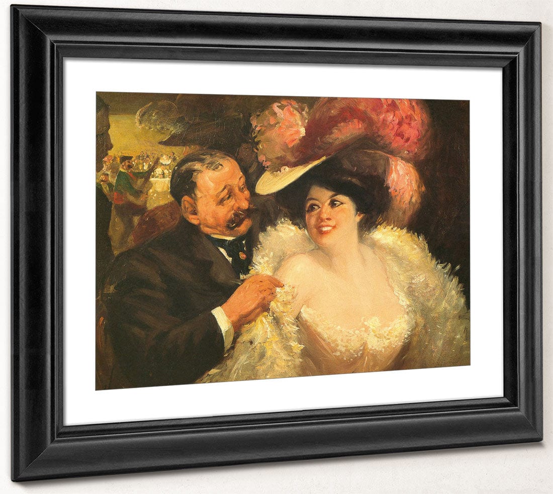 The Cafe Francis 1906 By George Luks Fine Art Print 2