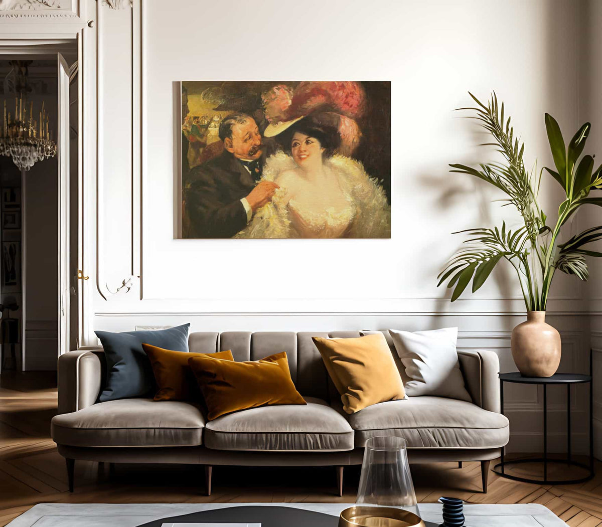 The Cafe Francis 1906 By George Luks Fine Art Print 2