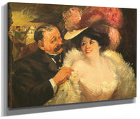 The Cafe Francis 1906 By George Luks Fine Art Print 2