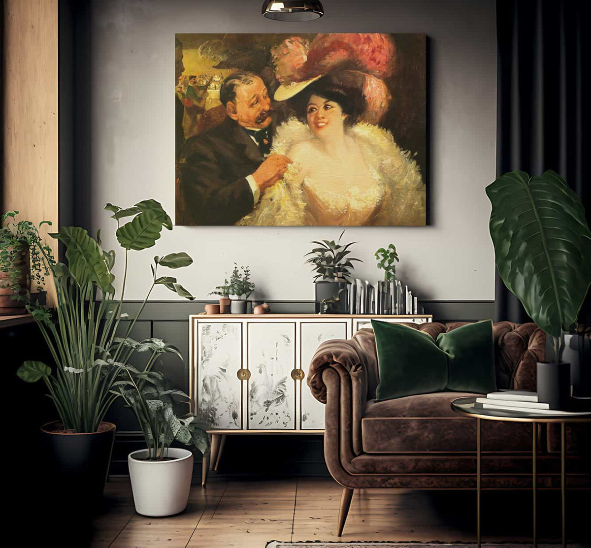 The Cafe Francis 1906 By George Luks Fine Art Print 2