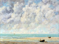 The Calm Sea By Jean Desire Gustave Courbet Fine Art Print 2