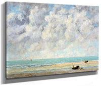 The Calm Sea By Jean Desire Gustave Courbet Fine Art Print 2