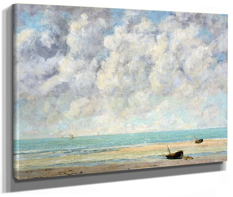 The Calm Sea By Jean Desire Gustave Courbet Fine Art Print 2
