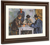 The Card Players 1 By Paul Cezanne Fine Art Print 2