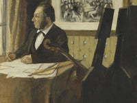 The Cellist Pilet By Edgar Degas Fine Art Print 2