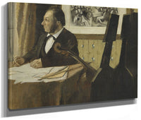 The Cellist Pilet By Edgar Degas Fine Art Print 2