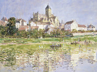 The Church At Vetheuil By Claude Monet Fine Art Print 2