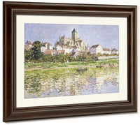 The Church At Vetheuil By Claude Monet Fine Art Print 2