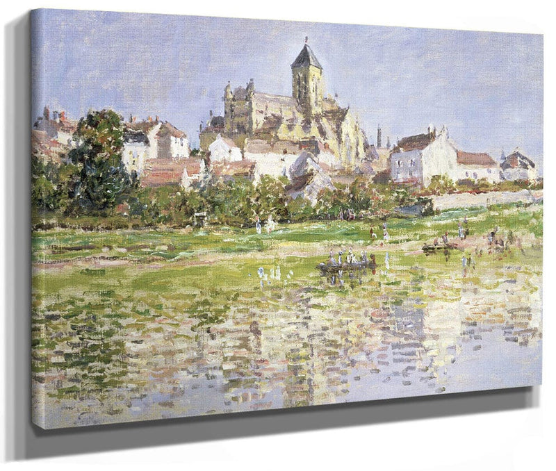 The Church At Vetheuil By Claude Monet Fine Art Print 2