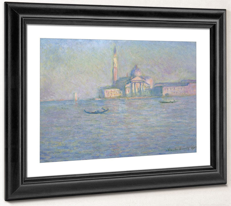 The Church Of San Giorgio Maggiore, Venice By Claude Monet Fine Art Print 2