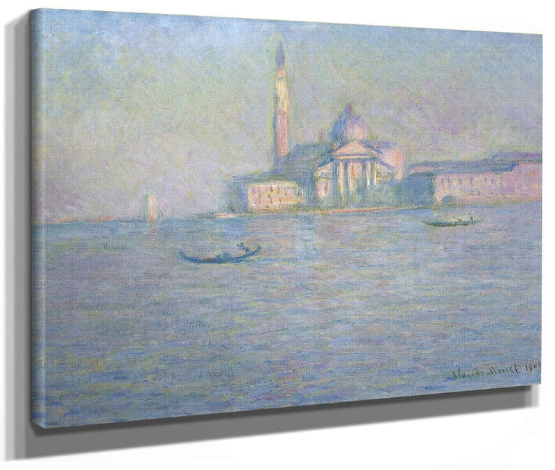 The Church Of San Giorgio Maggiore, Venice By Claude Monet Fine Art Print 2