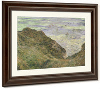 The Cliff At Pourville By Claude Monet Fine Art Print 2