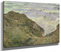 The Cliff At Pourville By Claude Monet Fine Art Print 2