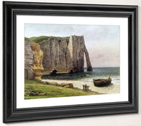 The Cliffs At Etretat By Jean Desire Gustave Courbet Fine Art Print 2