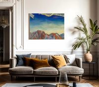 The Cloud Red Mou Tain By Fh Varley Fine Art Print 2