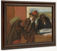 The Conversation By Edgar Degas Fine Art Print 2
