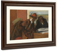 The Conversation By Edgar Degas Fine Art Print 2