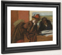 The Conversation By Edgar Degas Fine Art Print 2