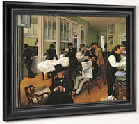 The Cotton Exchange, New Orleans By Edgar Degas Fine Art Print 2