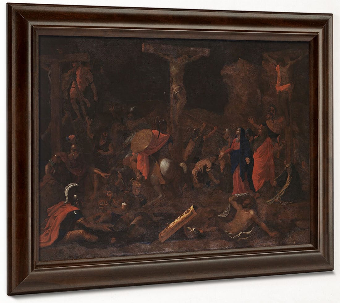 The Crucifixion By Nicolas Poussin Fine Art Print 2
