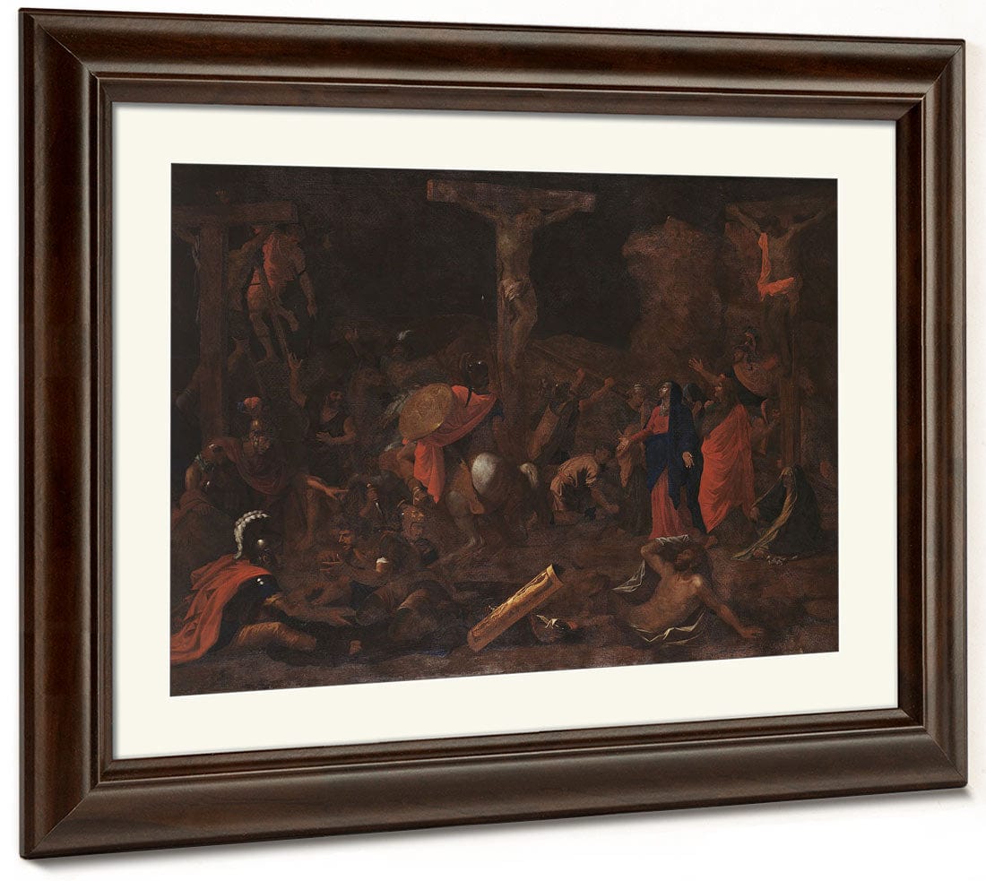 The Crucifixion By Nicolas Poussin Fine Art Print 2