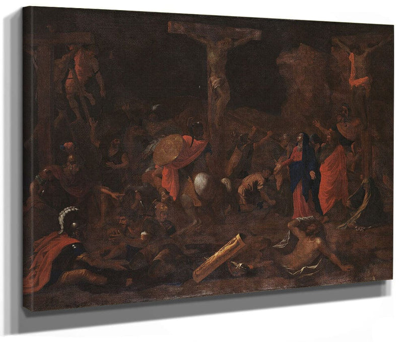 The Crucifixion By Nicolas Poussin Fine Art Print 2