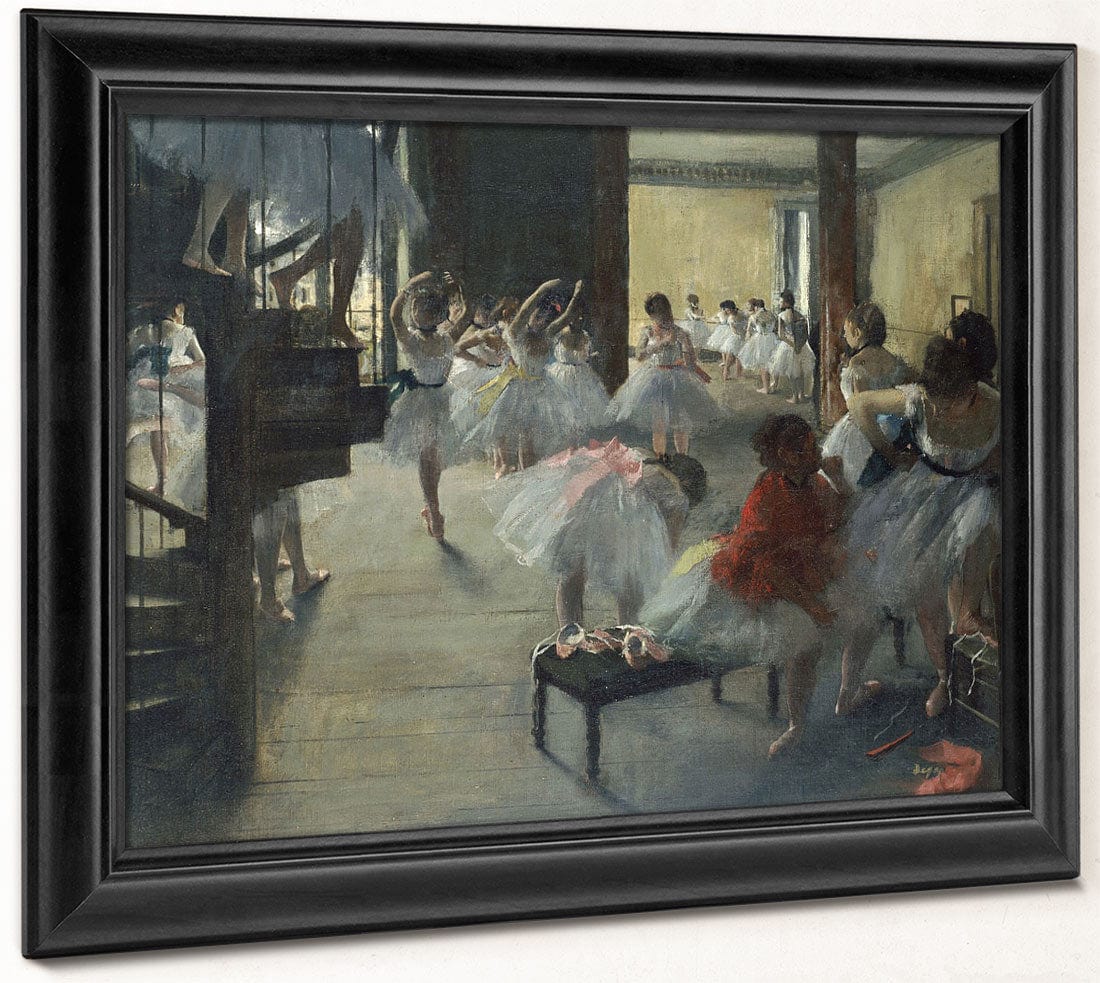The Dance Class By Edgar Degas Fine Art Print 2