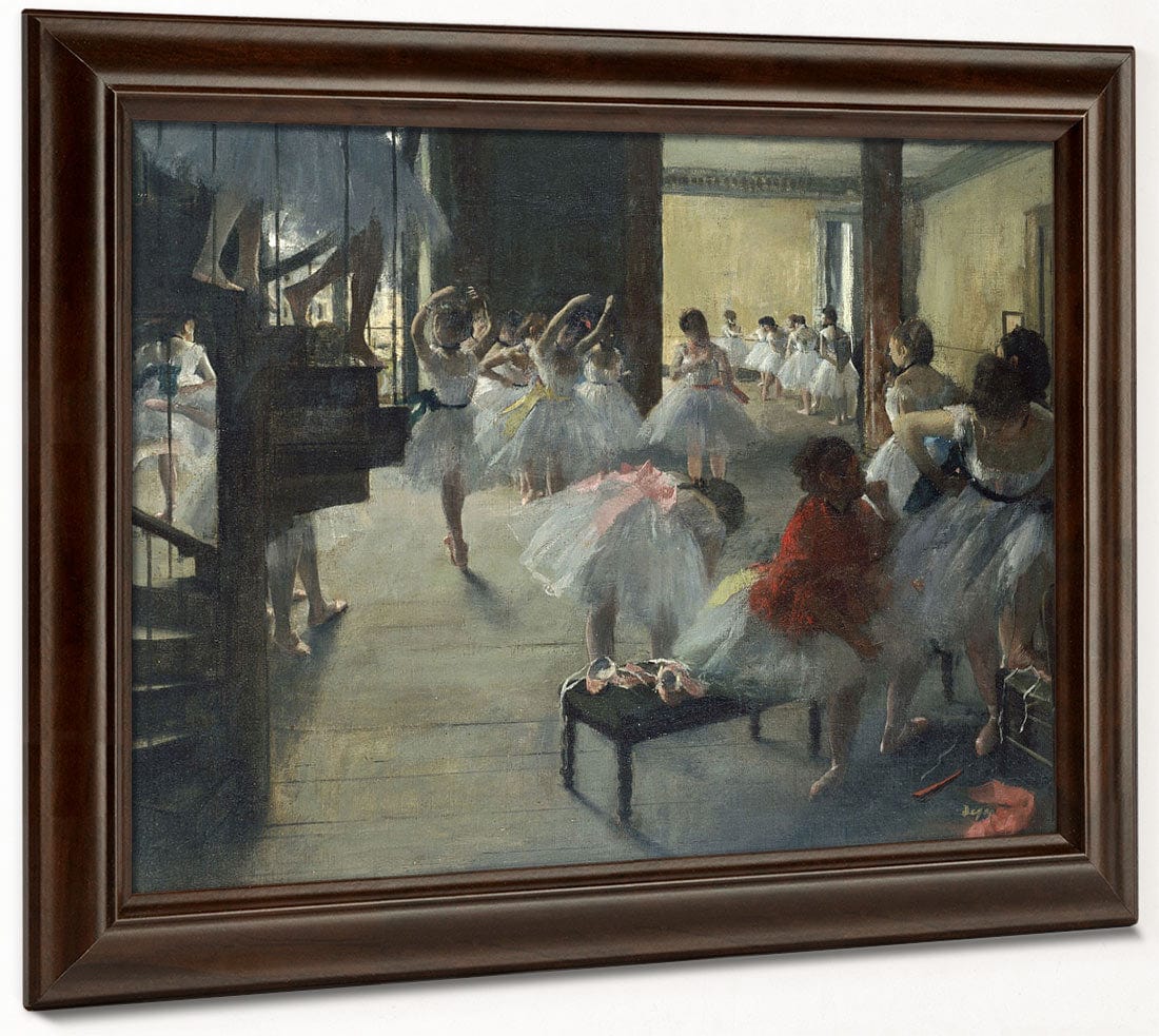 The Dance Class By Edgar Degas Fine Art Print 2