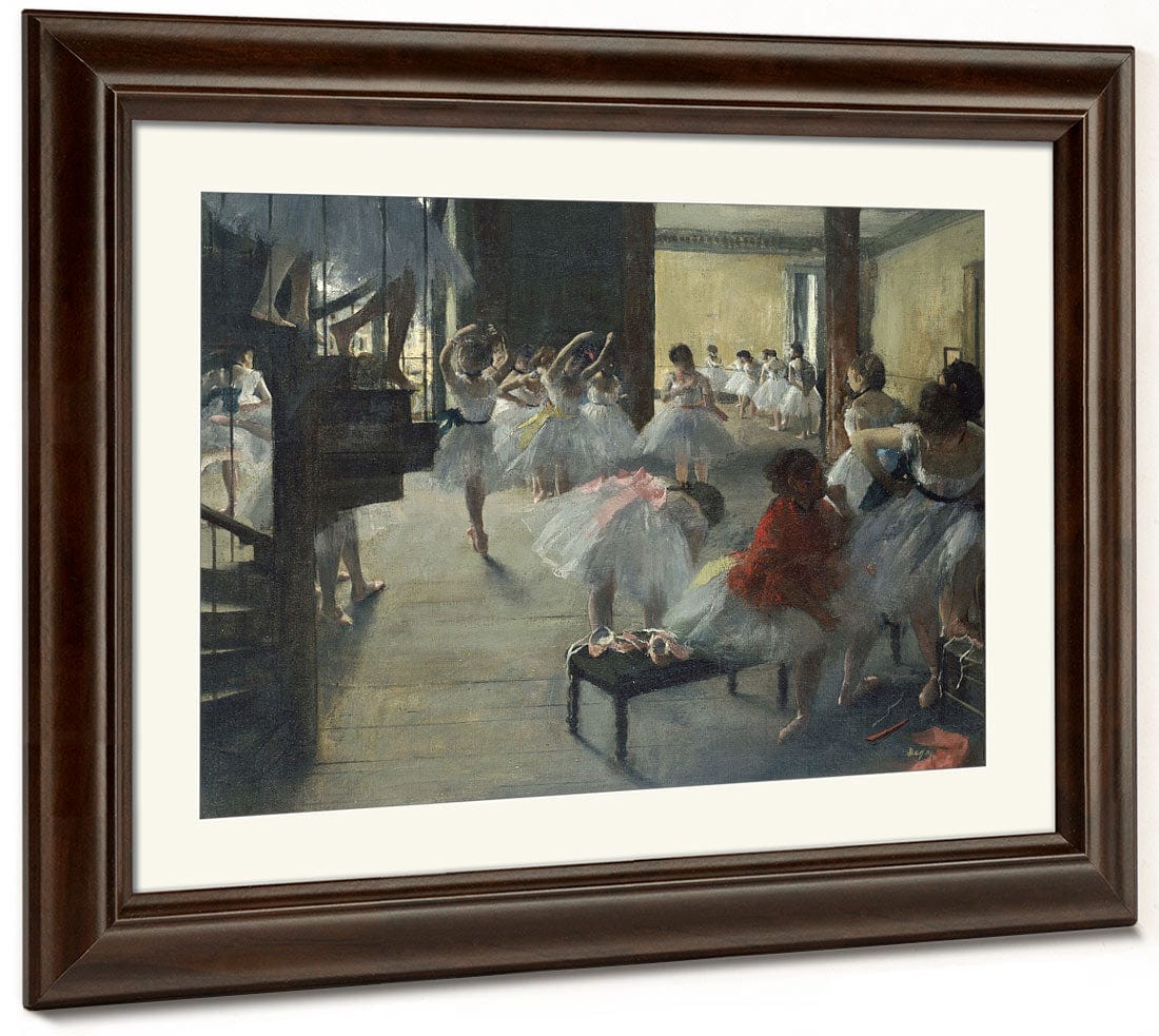 The Dance Class By Edgar Degas Fine Art Print 2