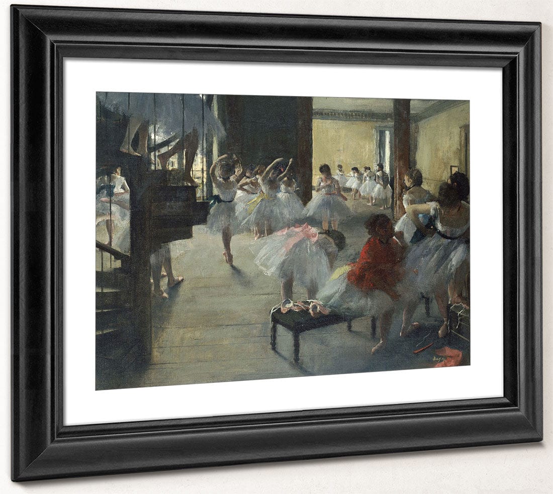 The Dance Class By Edgar Degas Fine Art Print 2