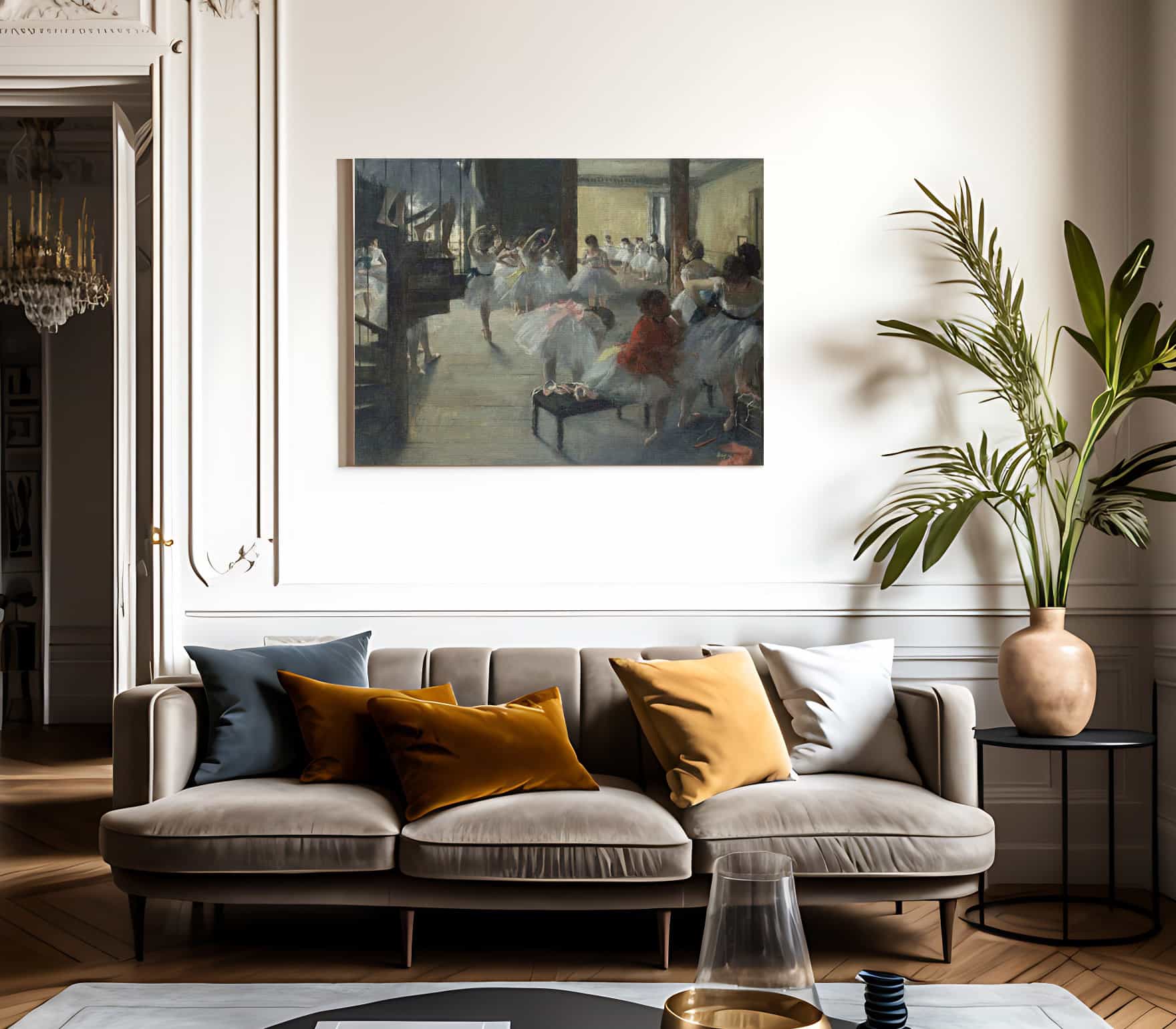 The Dance Class By Edgar Degas Fine Art Print 2