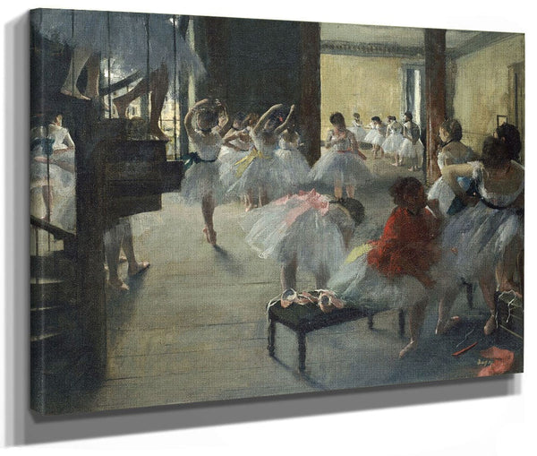 The Dance Class By Edgar Degas Fine Art Print 2