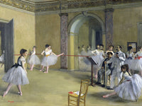 The Dance Foyer At The Opera On The Rue Le Peletier By Edgar Degas Fine Art Print 2