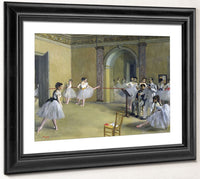 The Dance Foyer At The Opera On The Rue Le Peletier By Edgar Degas Fine Art Print 2