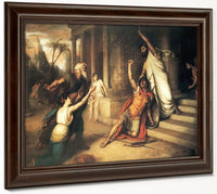 The Death Of Cocles By John Waterhouse Fine Art Print 2