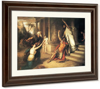 The Death Of Cocles By John Waterhouse Fine Art Print 2