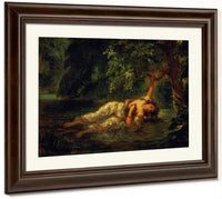 The Death Of Ophelia By Ferdinand Victor Eugene Delacroix Fine Art Print 2