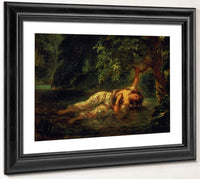 The Death Of Ophelia By Ferdinand Victor Eugene Delacroix Fine Art Print 2