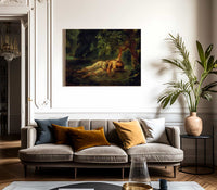 The Death Of Ophelia By Ferdinand Victor Eugene Delacroix Fine Art Print 2