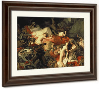 The Death Of Sardanapalus By Ferdinand Victor Eugene Delacroix Fine Art Print 2