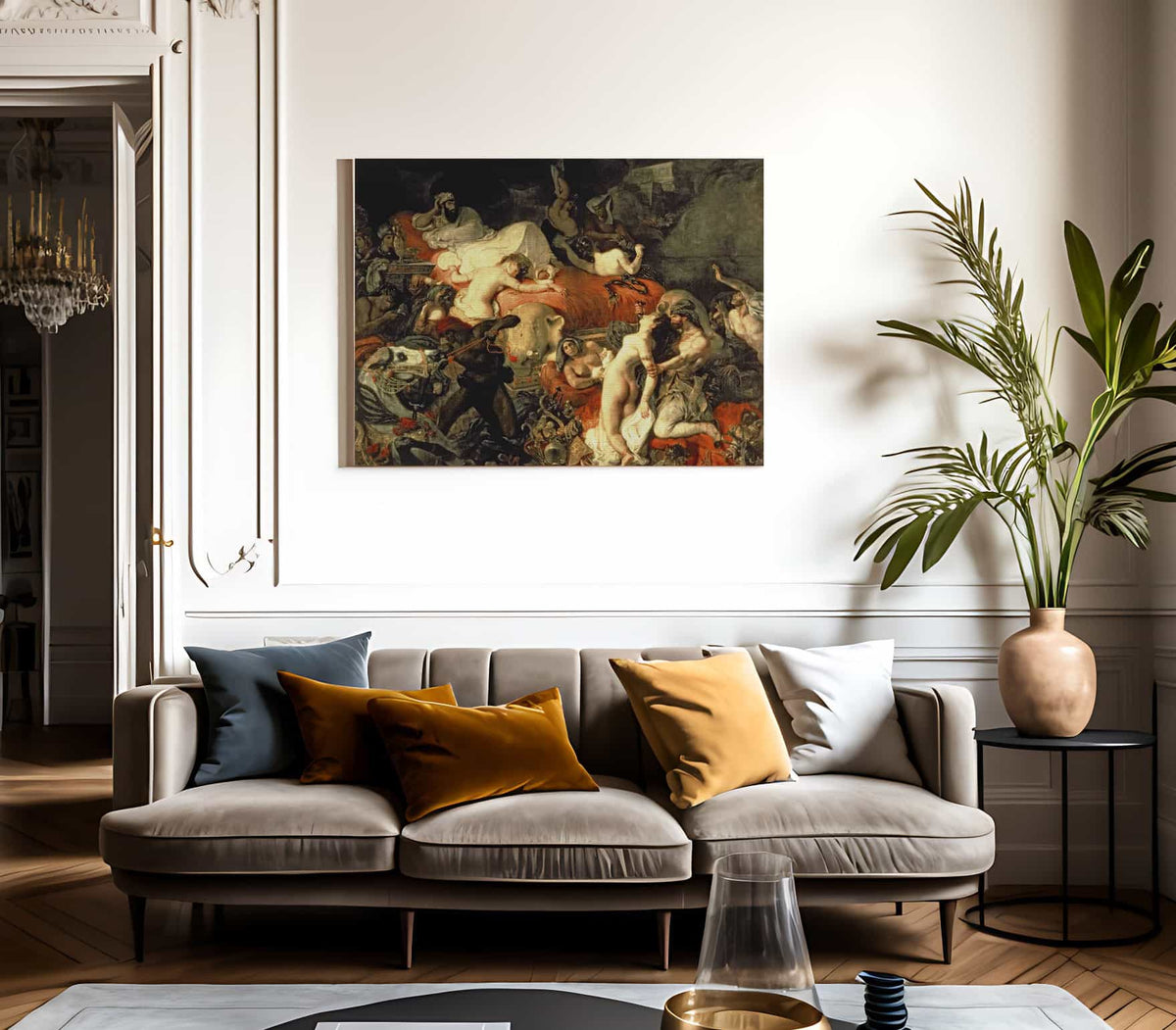 The Death Of Sardanapalus By Ferdinand Victor Eugene Delacroix Fine Art Print 2