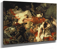 The Death Of Sardanapalus By Ferdinand Victor Eugene Delacroix Fine Art Print 2