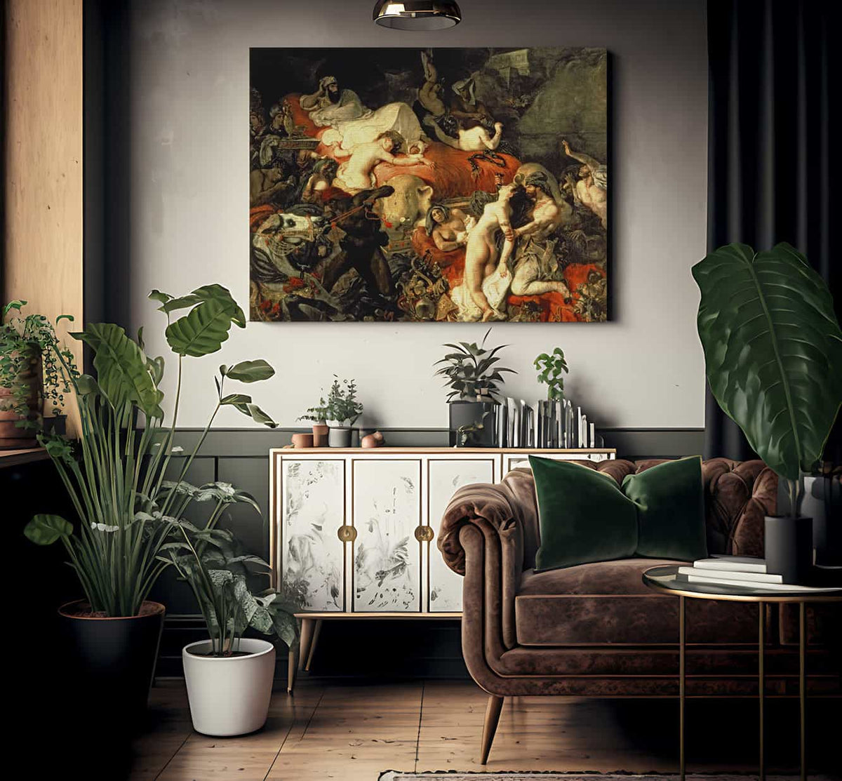 The Death Of Sardanapalus By Ferdinand Victor Eugene Delacroix Fine Art Print 2