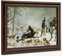 The Death Of The Deer By Jean Desire Gustave Courbet Fine Art Print 2