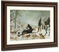 The Death Of The Deer By Jean Desire Gustave Courbet Fine Art Print 2
