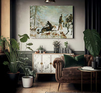 The Death Of The Deer By Jean Desire Gustave Courbet Fine Art Print 2