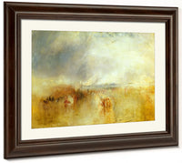 The Dimebarkation Of Louis Philippe At Portsmouth By Jwm Turner Fine Art Print 2