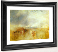 The Dimebarkation Of Louis Philippe At Portsmouth By Jwm Turner Fine Art Print 2