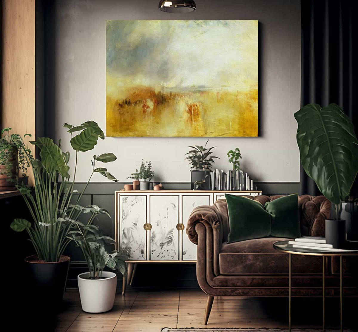 The Dimebarkation Of Louis Philippe At Portsmouth By Jwm Turner Fine Art Print 2